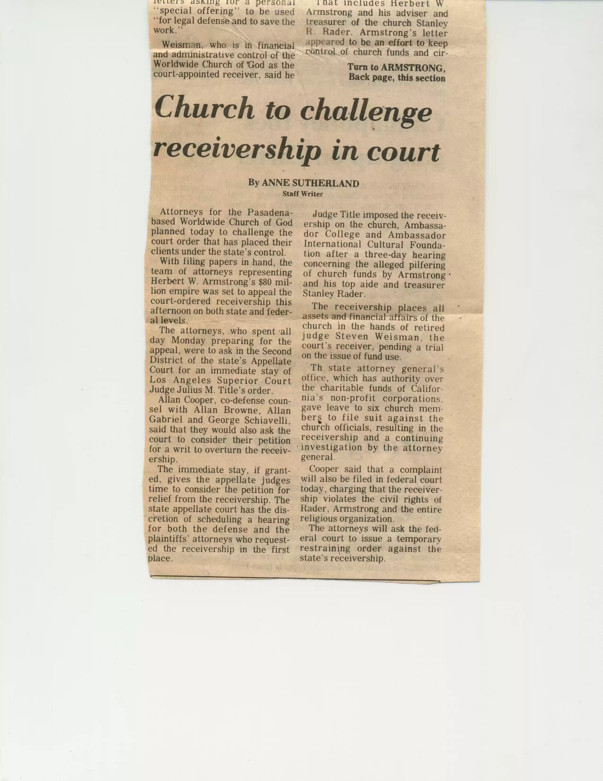 2. Pasadena Star News 1-16-79